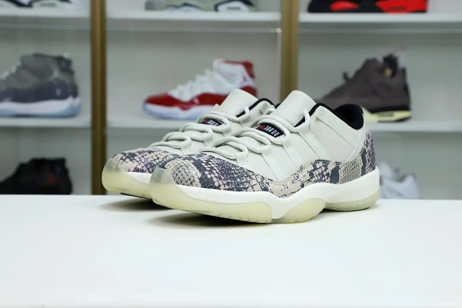 AIR SNAKESKIN BONE LIGHT LOW 11 JORDAN Kimikick 0519